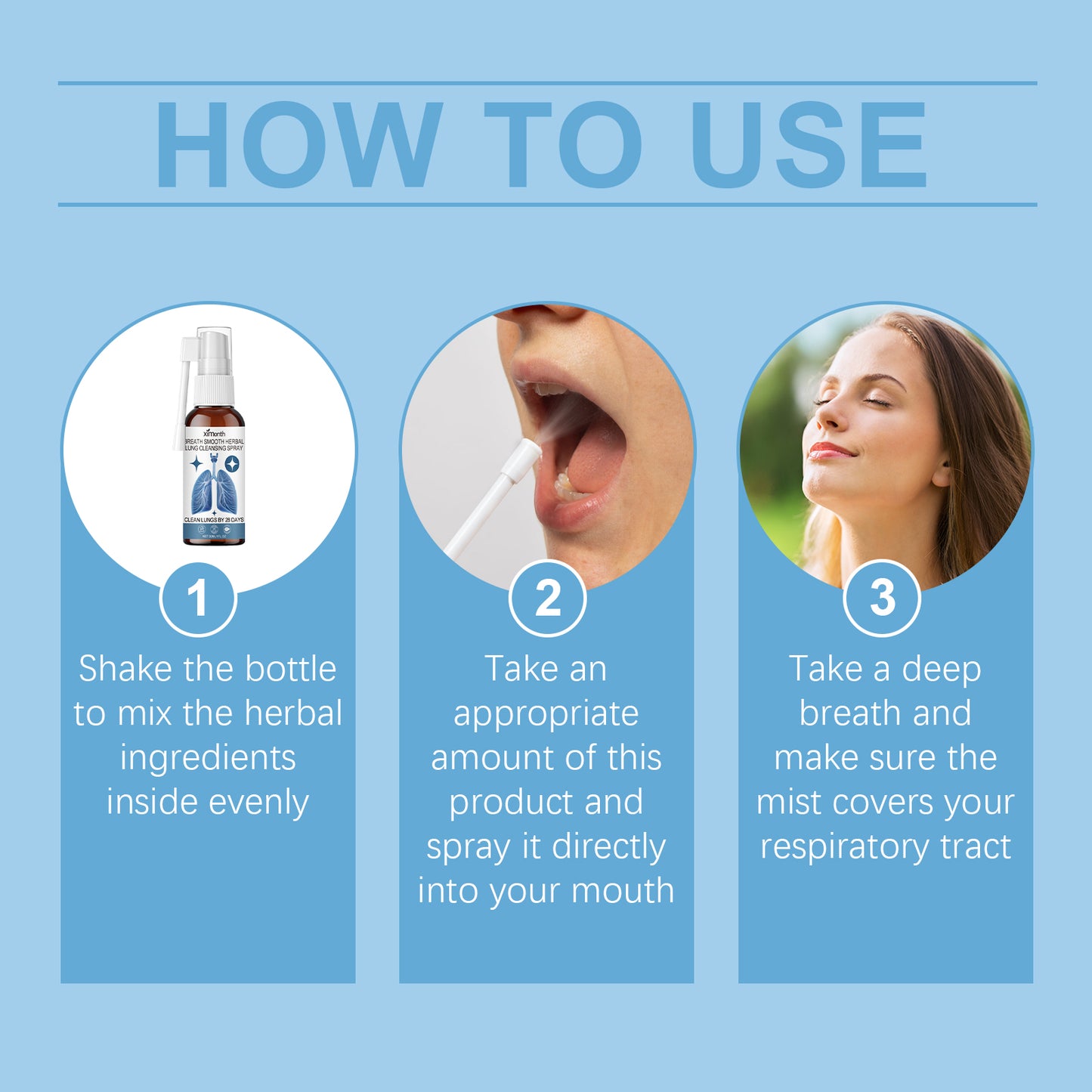 Body Care Spray Pamper Your Body, Cleanse And Clear Your Nose