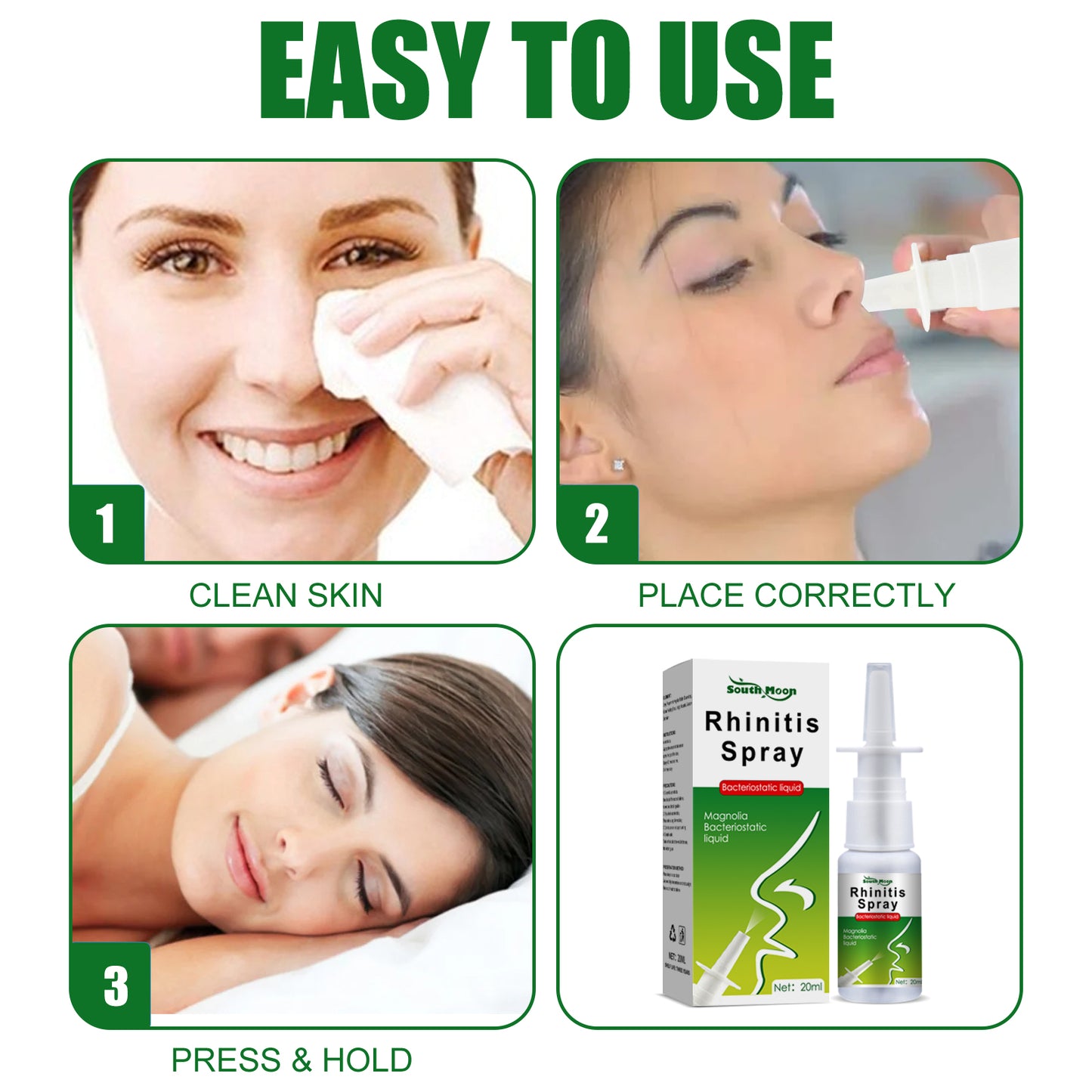 Nasal Litong Spray Gentle Nasal Cleansing To Relieve Nasal Discomfort Body Care Spray
