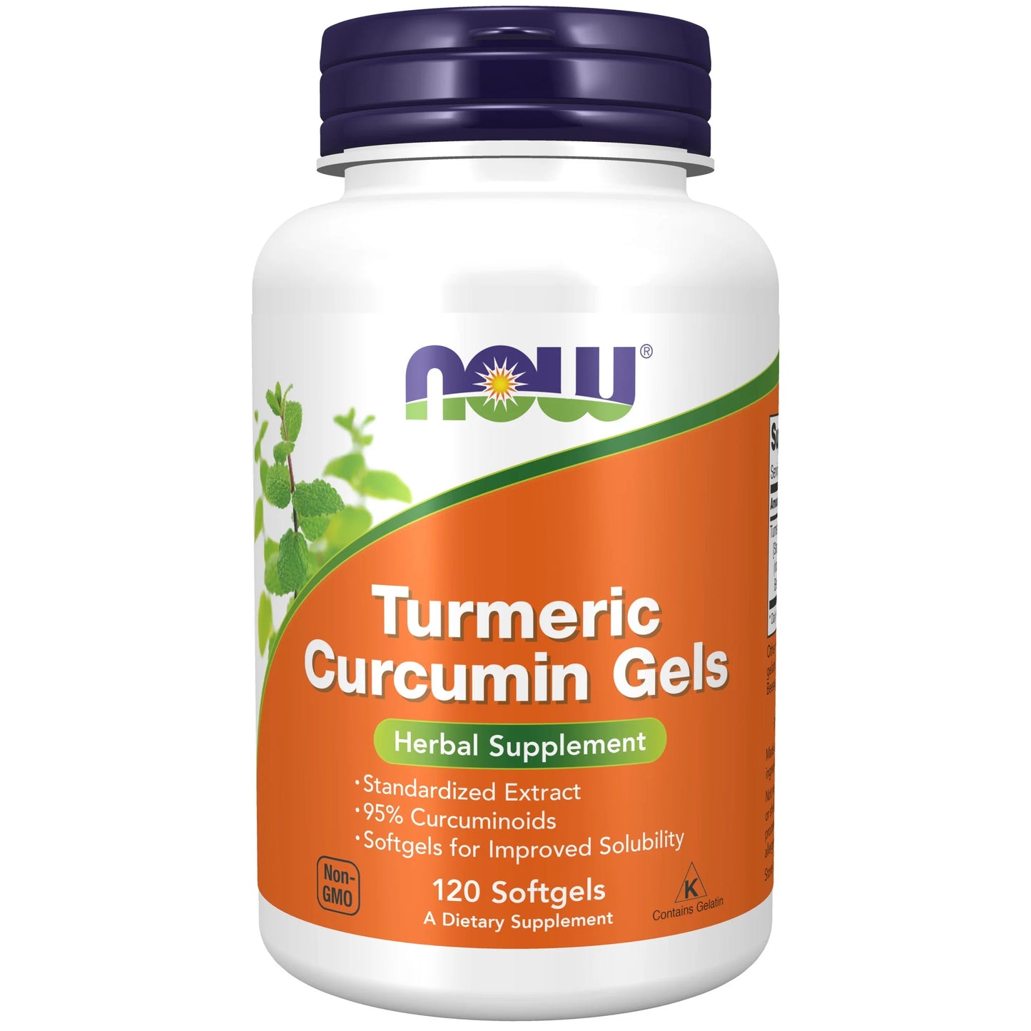 Supplements, Tumeric Curcumin (Curcuma Longa) Gels, Standardized Extract, Herbal Supplement with 95% Curcuminoids, 120 Softgels