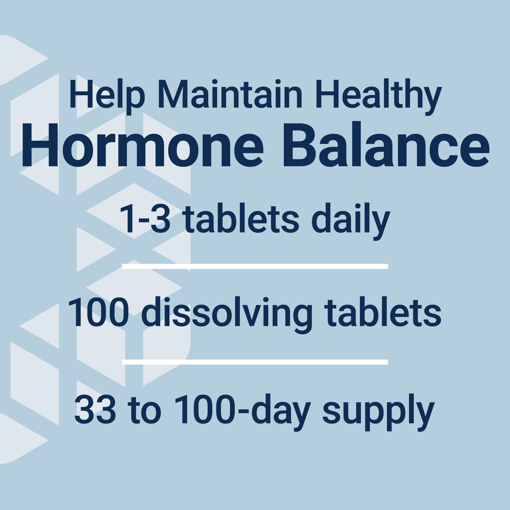 DHEA 25 Mg, Dehydroepiandrosterone, Healthy Hormone Balance, Cardiovascular Health, Lean Muscle Mass, Gluten-Free, Non-Gmo, Vegetarian, 100 Dissolve-In-Mouth Tablets