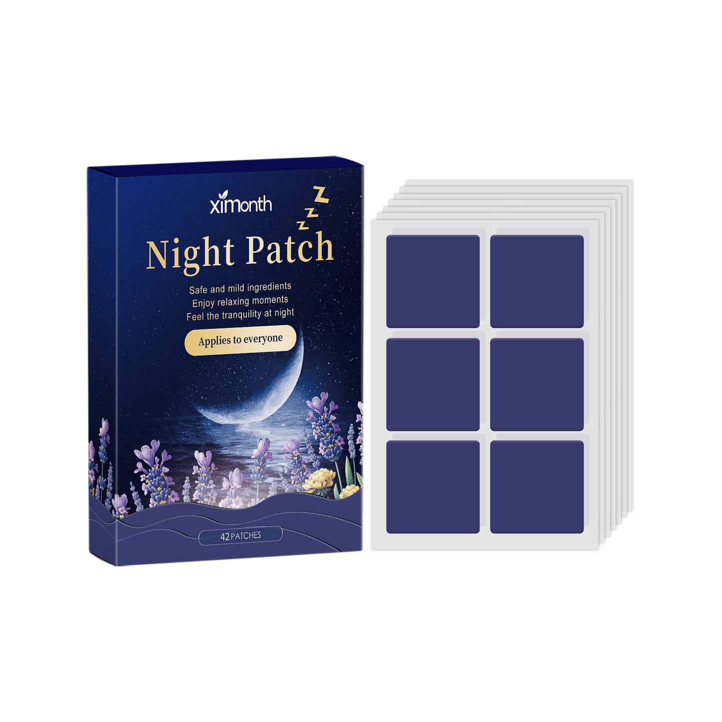 Lavender Sleep Patch Pamper The Sleeping Atmosphere At Night With A Gentle And Fragrant Sleep Body Care Patch