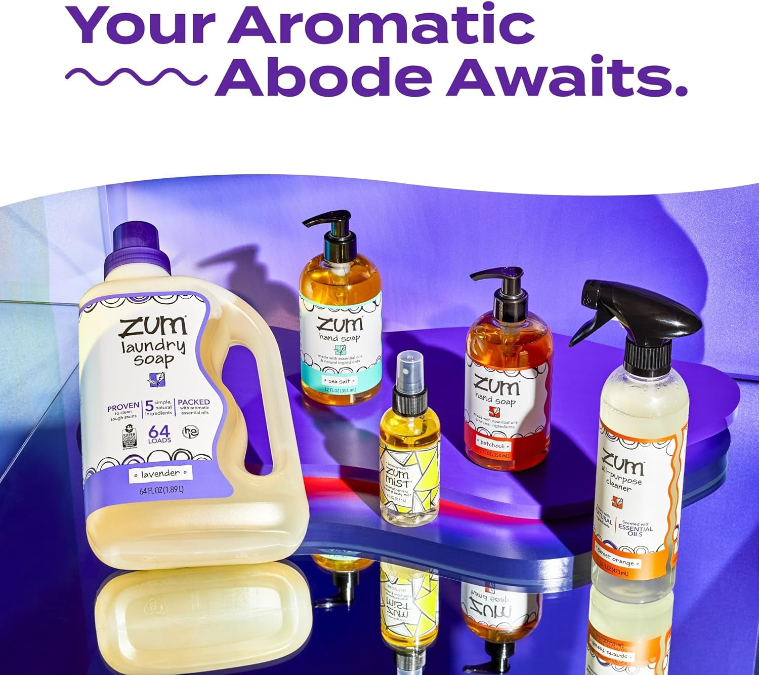 Zum Mist Room and Body Spray - Sea Salt - 4 Fl Oz (2 Pack)