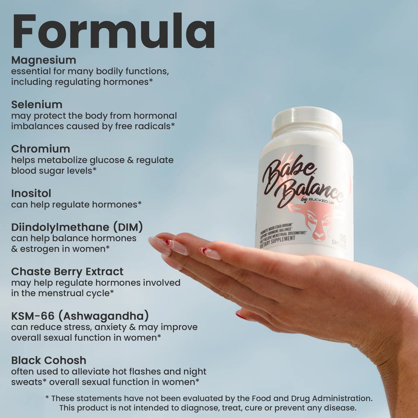 Babe Balance Hormone Supplement, 90 Capsules