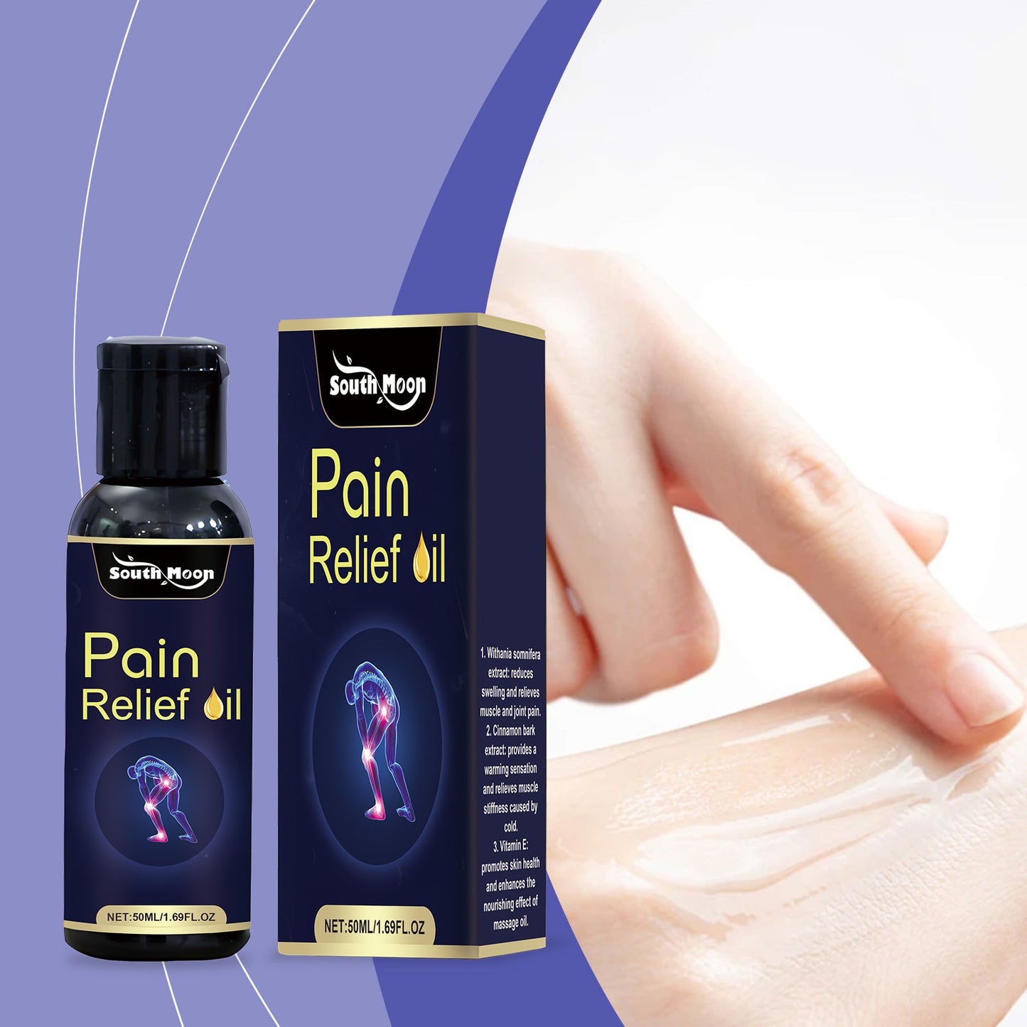 Body Massage Oil, Back, Neck And Shoulders Relieve Discomfort And Moisturize Body Joints Massage Oil