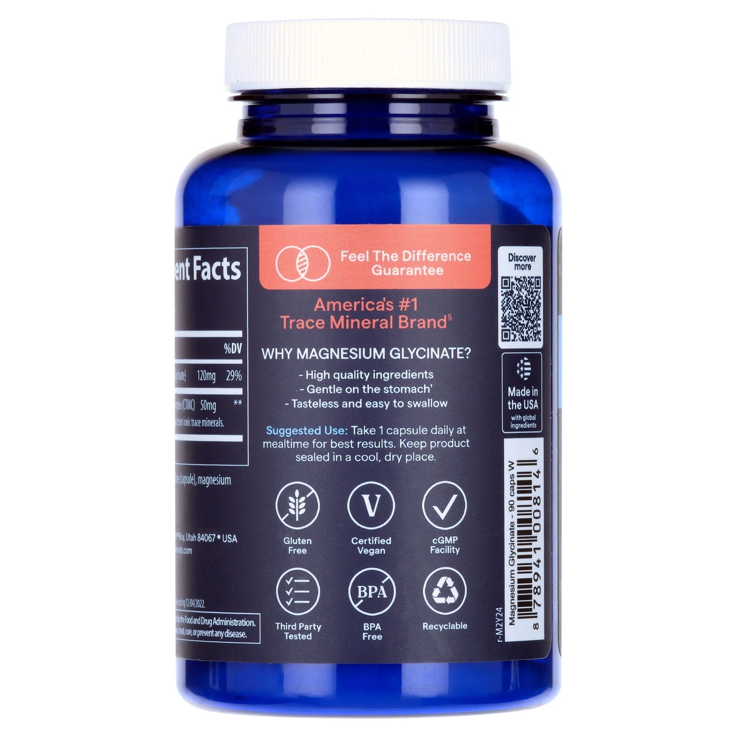 Magnesium Glycinate Capsules 90 Capsule