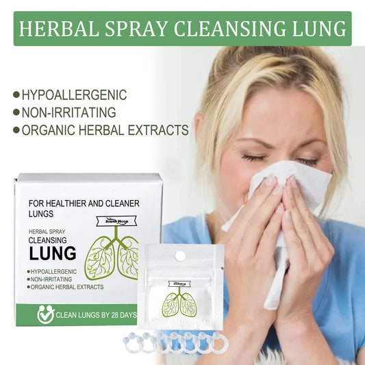 Herbal Spray Cleansing Lung, Nasal Clean Relief And Repair Nasal Discomfort Nasal Cleaning Body Care Nose Ring