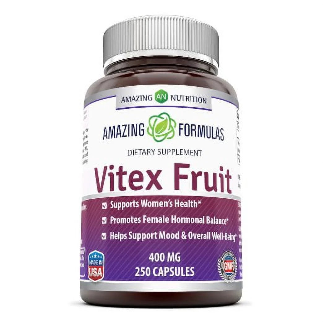 Vitex Fruit 400 Mg 250 Capsules