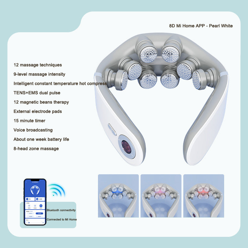 Cervical massager intelligent neck protection device neck massager, electric neck massager