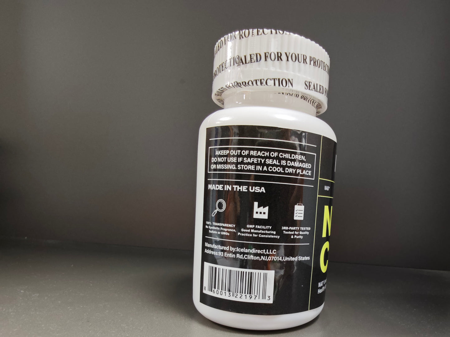 BSYS NAD Supplements Anti-Aging Vitality Support Metabolic & Cognitive Health Boost Mitochondrial Energy Enhancement Healthy Weight Management & Insulin Balance Aid Active Aging Formul