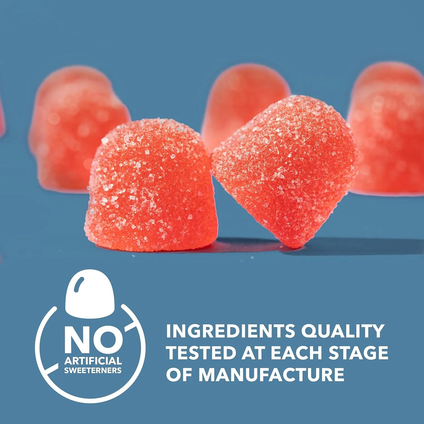 L Arginine Gummies Nitric Oxide Supplement | Vascular Supplement and Energy Booster for Men | 88 Sour Berry Flavored Gummies