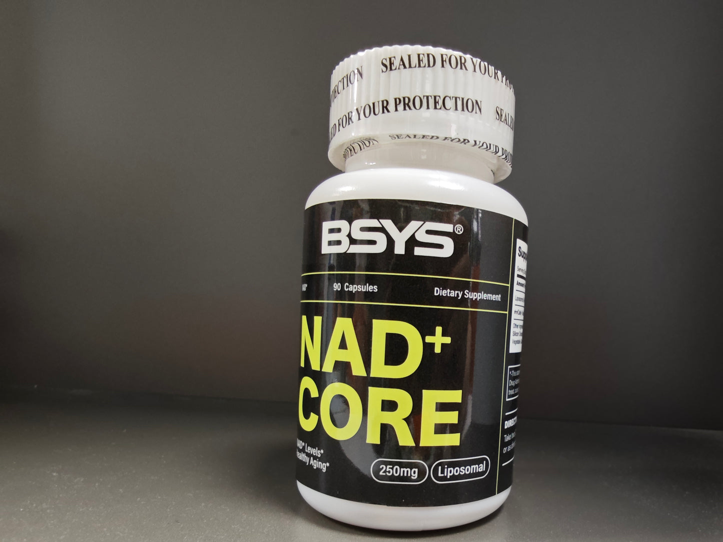 BSYS NAD Supplements Anti-Aging Vitality Support Metabolic & Cognitive Health Boost Mitochondrial Energy Enhancement Healthy Weight Management & Insulin Balance Aid Active Aging Formul