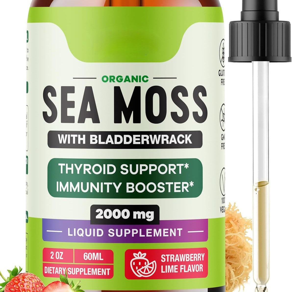 Room Temperature 60ml Seaweed Drops