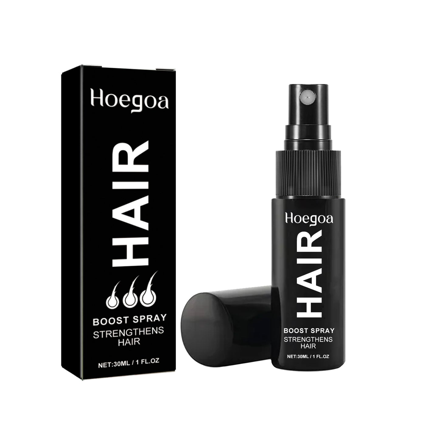 Hair Boost Spray, Ginger Multiflorum Essence Moisturizes Scalp And Prevents Hair Loss