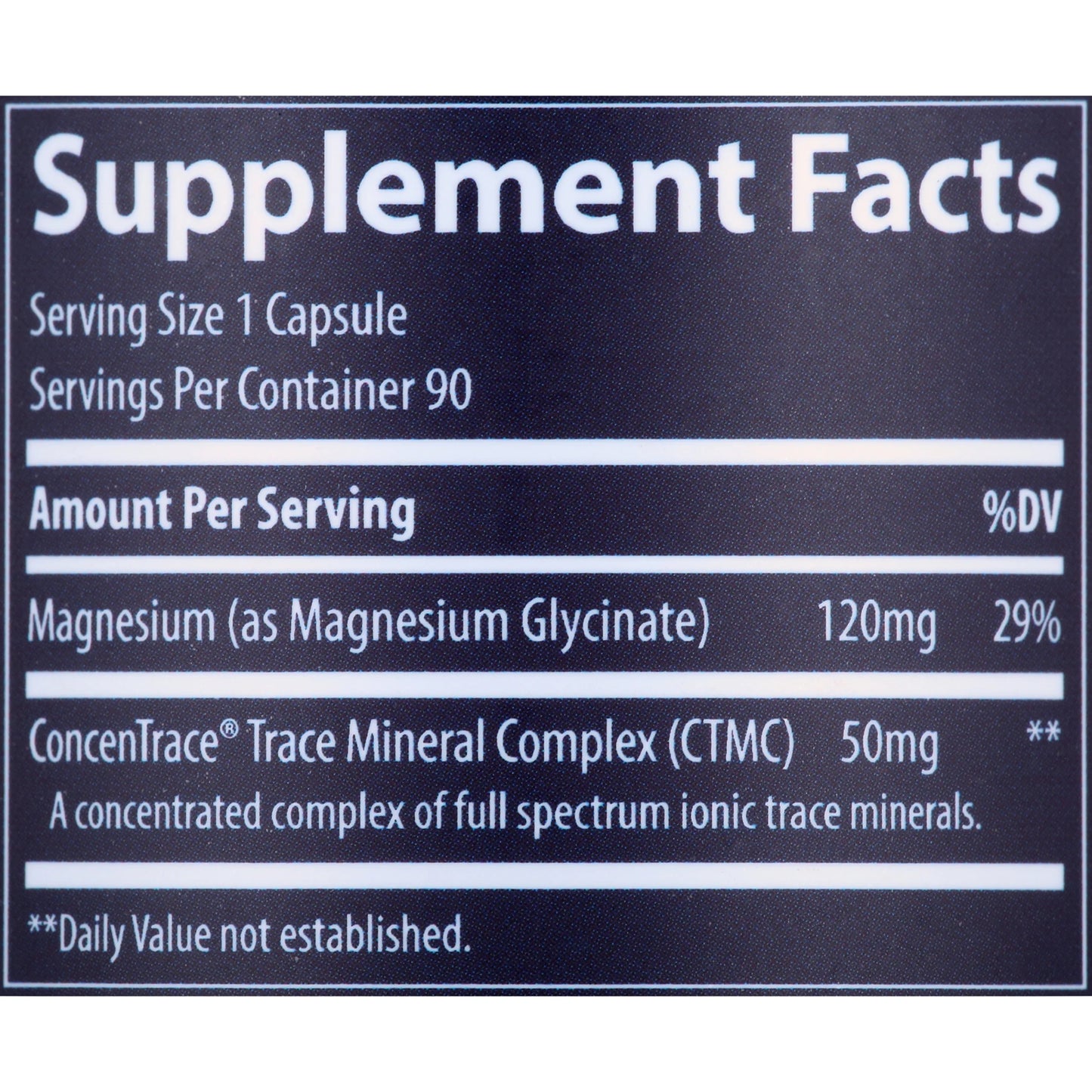 Magnesium Glycinate Capsules 90 Capsule