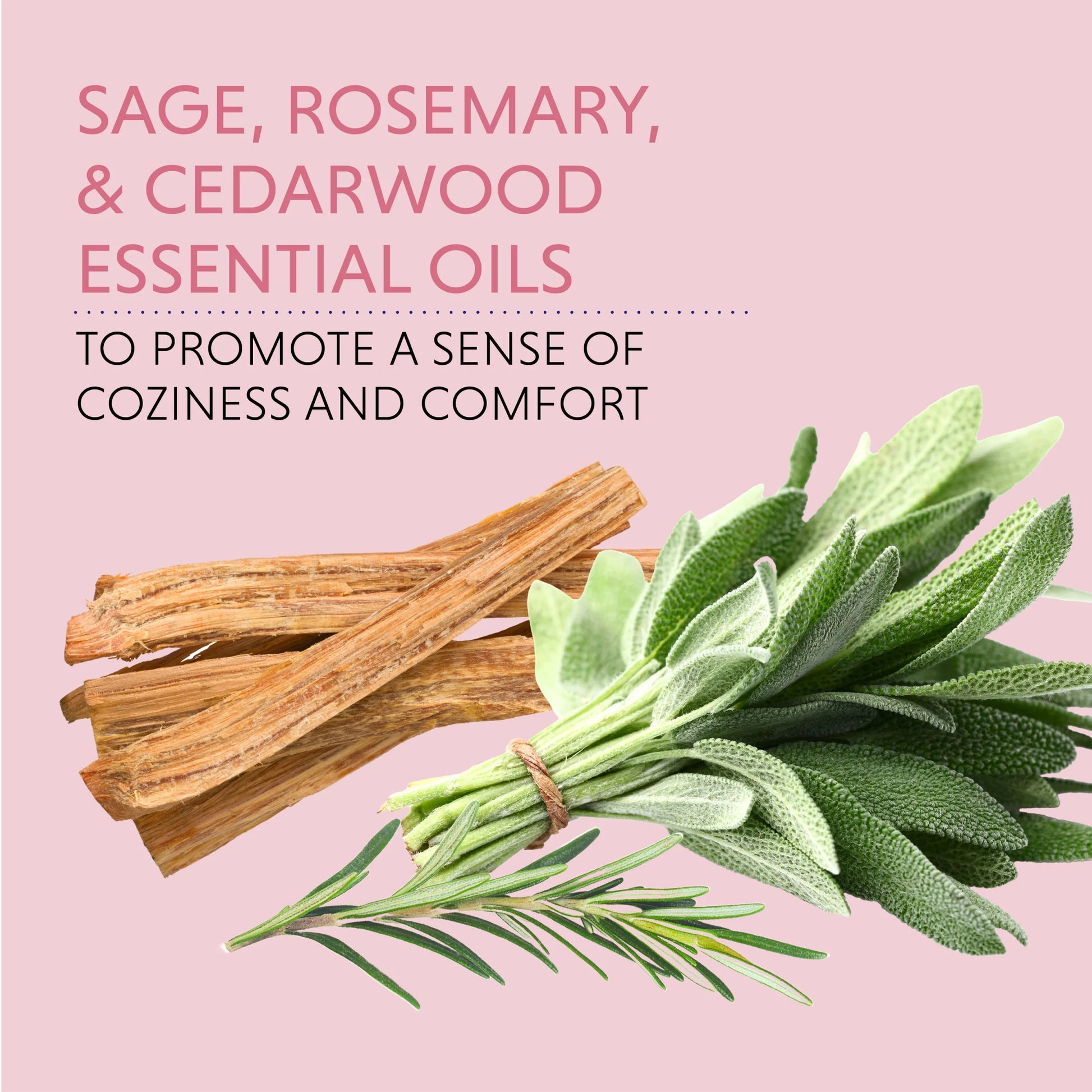 Aromatherapy Comfort Salt Crystals with Sage, Rosemary, & Cedarwood, 25Oz