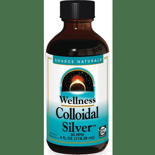 Wellness Colloidal Silver, 30 Ppm, 4Oz