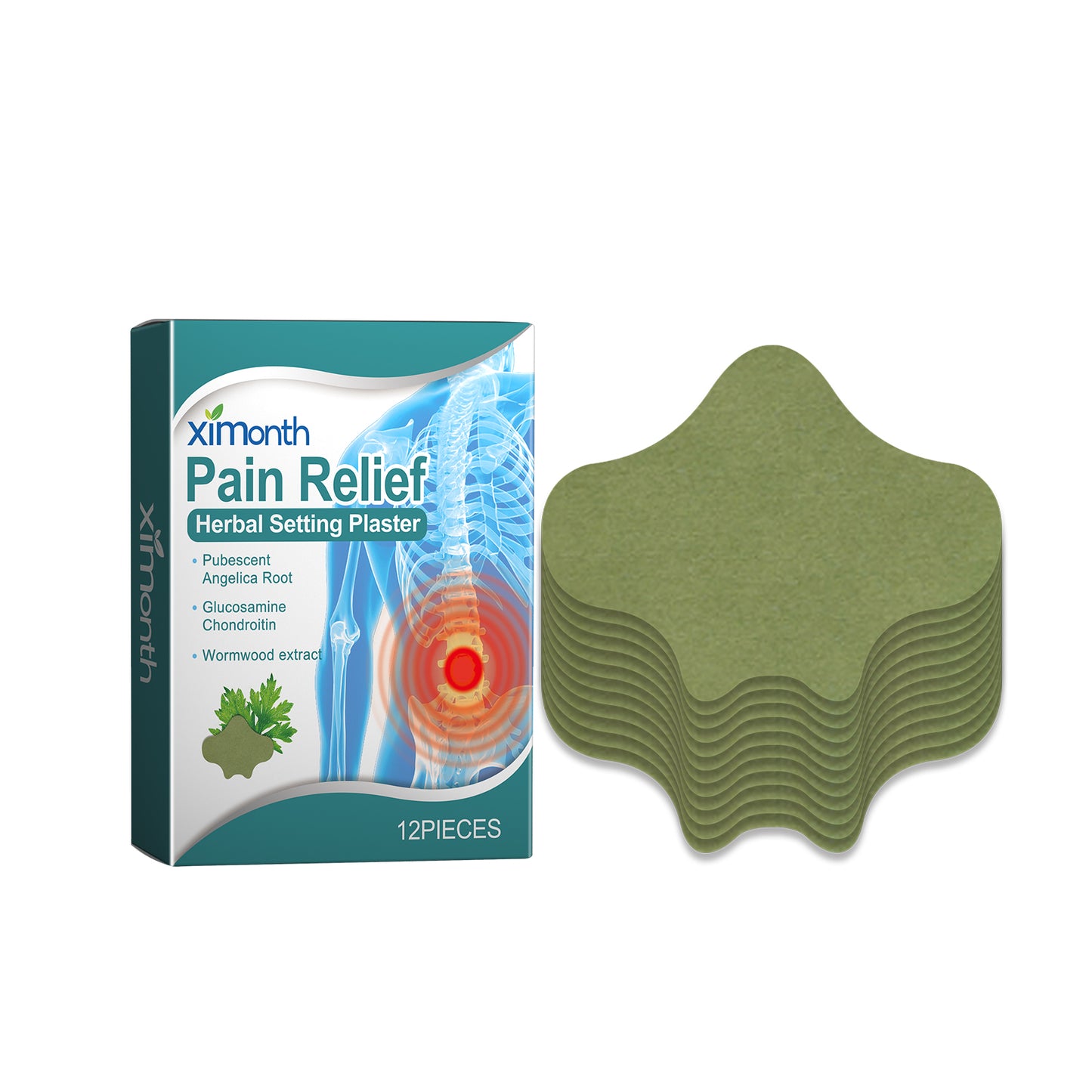 Herbal Setting Plaster, Relieve Aching Muscles And Bones From Sitting For A Long Time