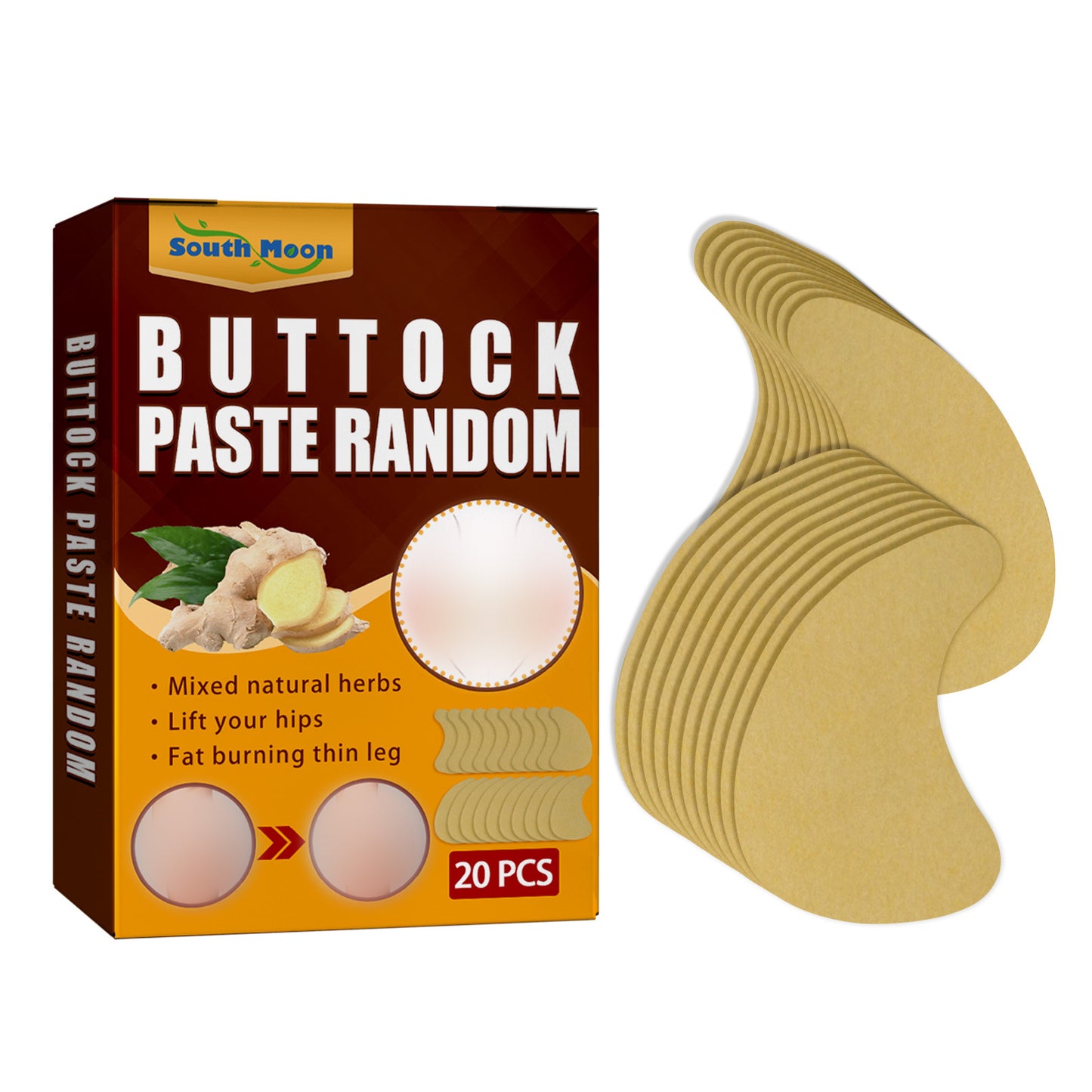 Buttock Paste Random, Lift And Tighten Hips Show Hips Curves Shape Hips Patch