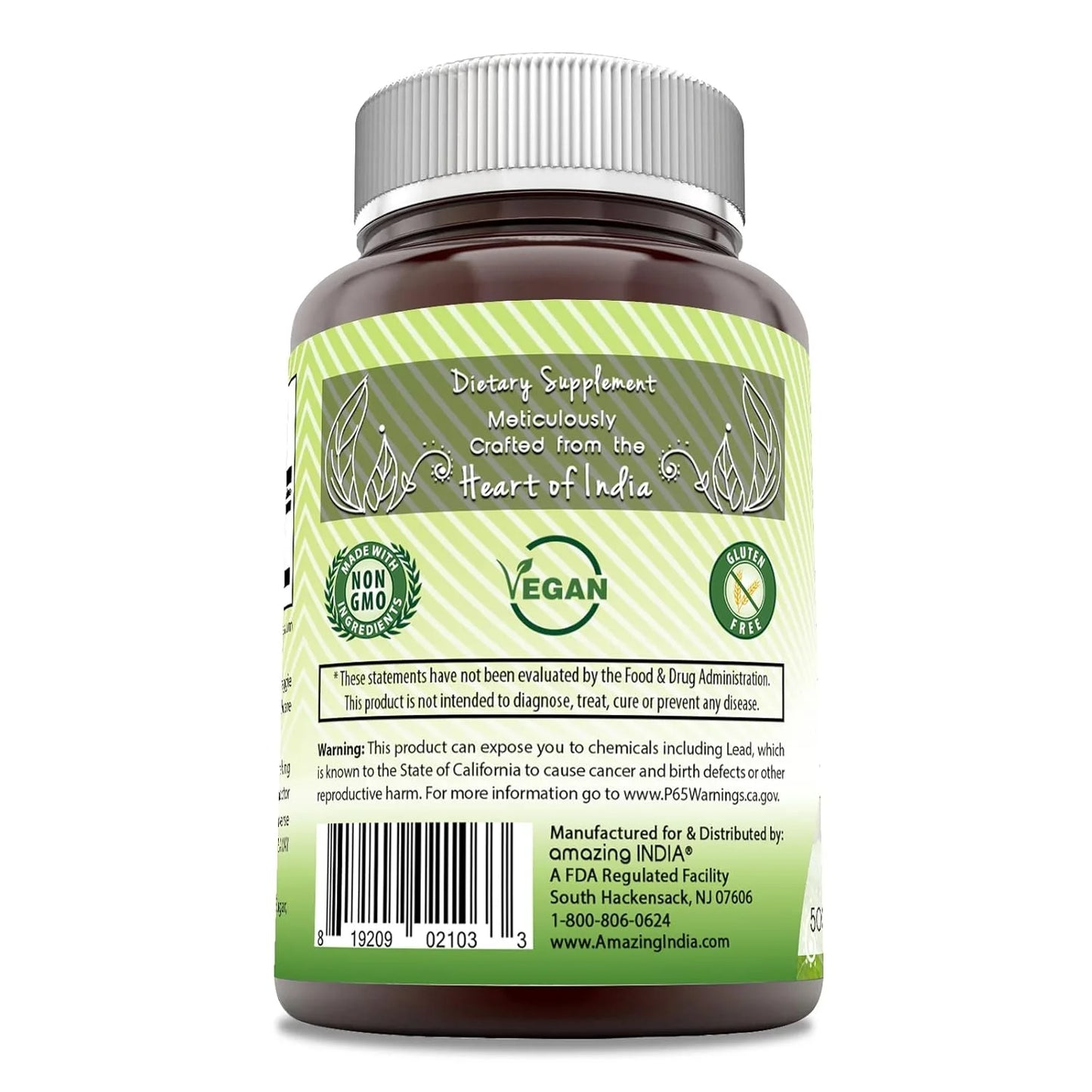 Amla 500 Mg per Serving 120 Veggie Capsules Supplement | Non-Gmo | Gluten Free | Made in USA | Suitable for Vegetarians | Pack of 3