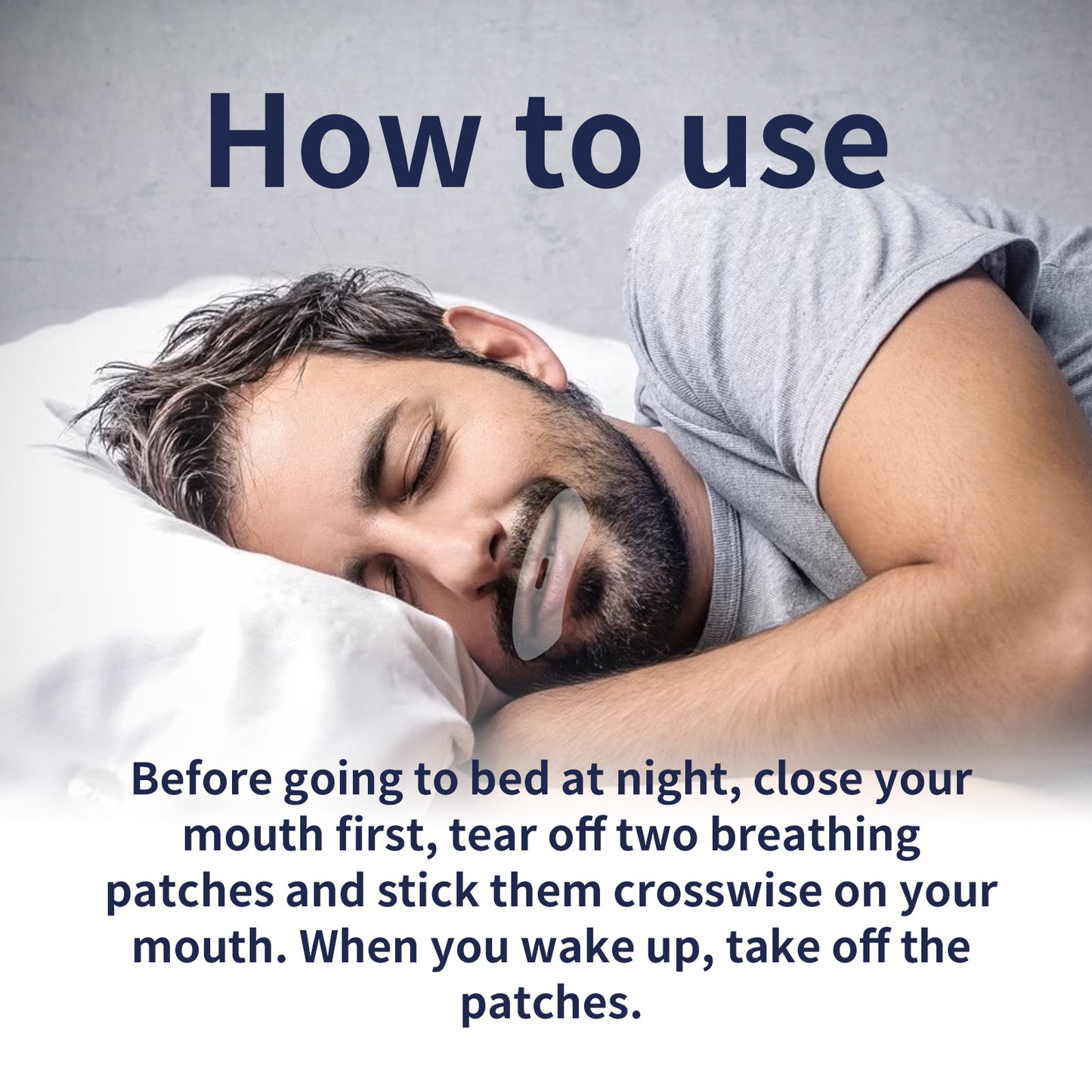 Sleeping Patch, Sleep At Night To Prevent Snoring, Relieve Body Stress, Care For Sleep And Prevent Snoring