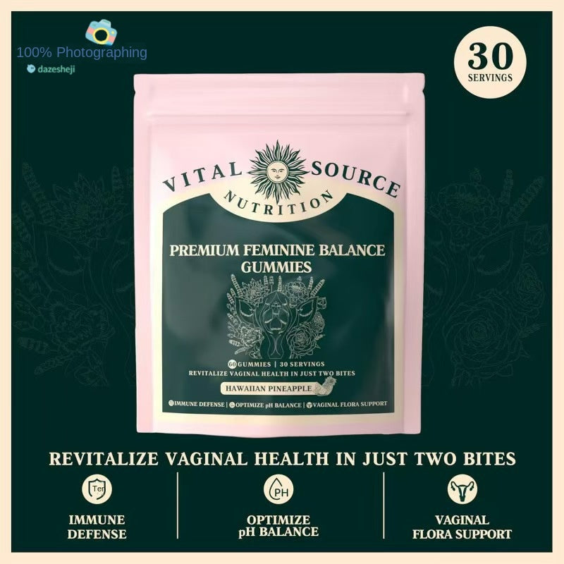 Bagged Women's Balance Soft Gummies Vital Source Nutrition
