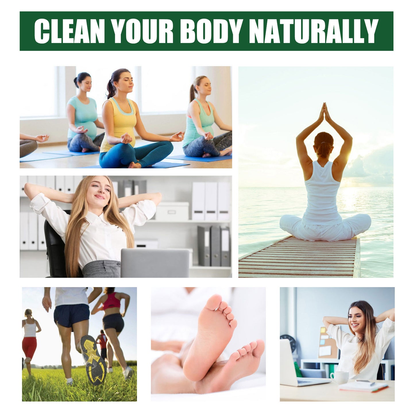 Ginger Wormwood Purifying Pads, Relieve Body Stress And Fatigue Relax Body And Body Toning Body Care Patch