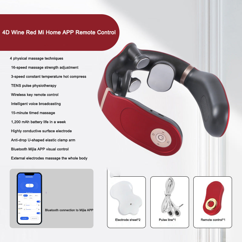 Cervical massager intelligent neck protection device neck massager, electric neck massager