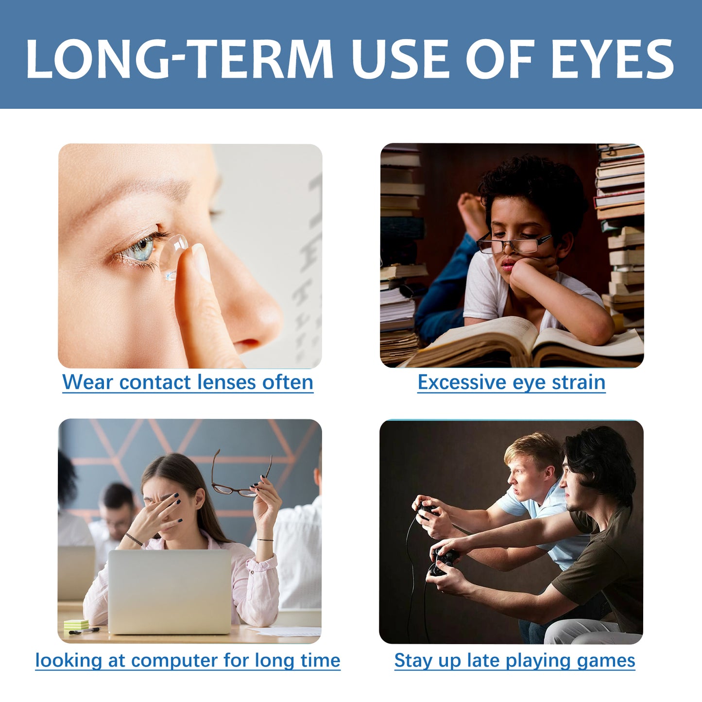 Myopia Reversal Eye Drops, Relieve Eye Discomfort Repair Eye Fatigue And Dry Eye Moisturizing Lotion