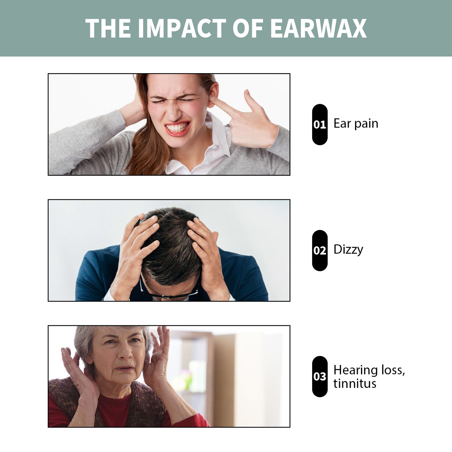 Tinnitus Spray, Relieve Tinnitus Earplug Clean Earwax Ear Health Care Spray