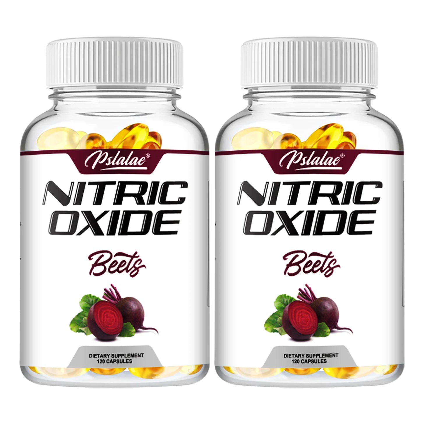 Nitric Oxide Beetroot Supplement – Natural Energy – Supports Heart Health - 120 Capsules