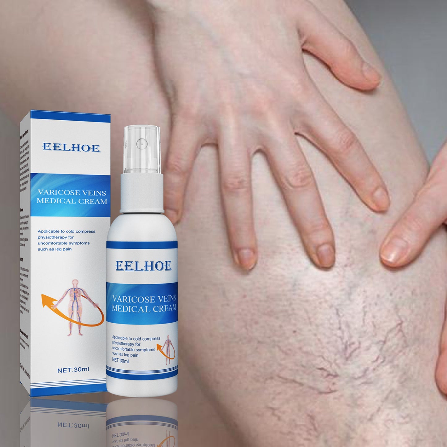 Intravenous Massage Spray For Varicose Veins Relief And Earthworm Leg Blood Vessel Bulge Pain Spray