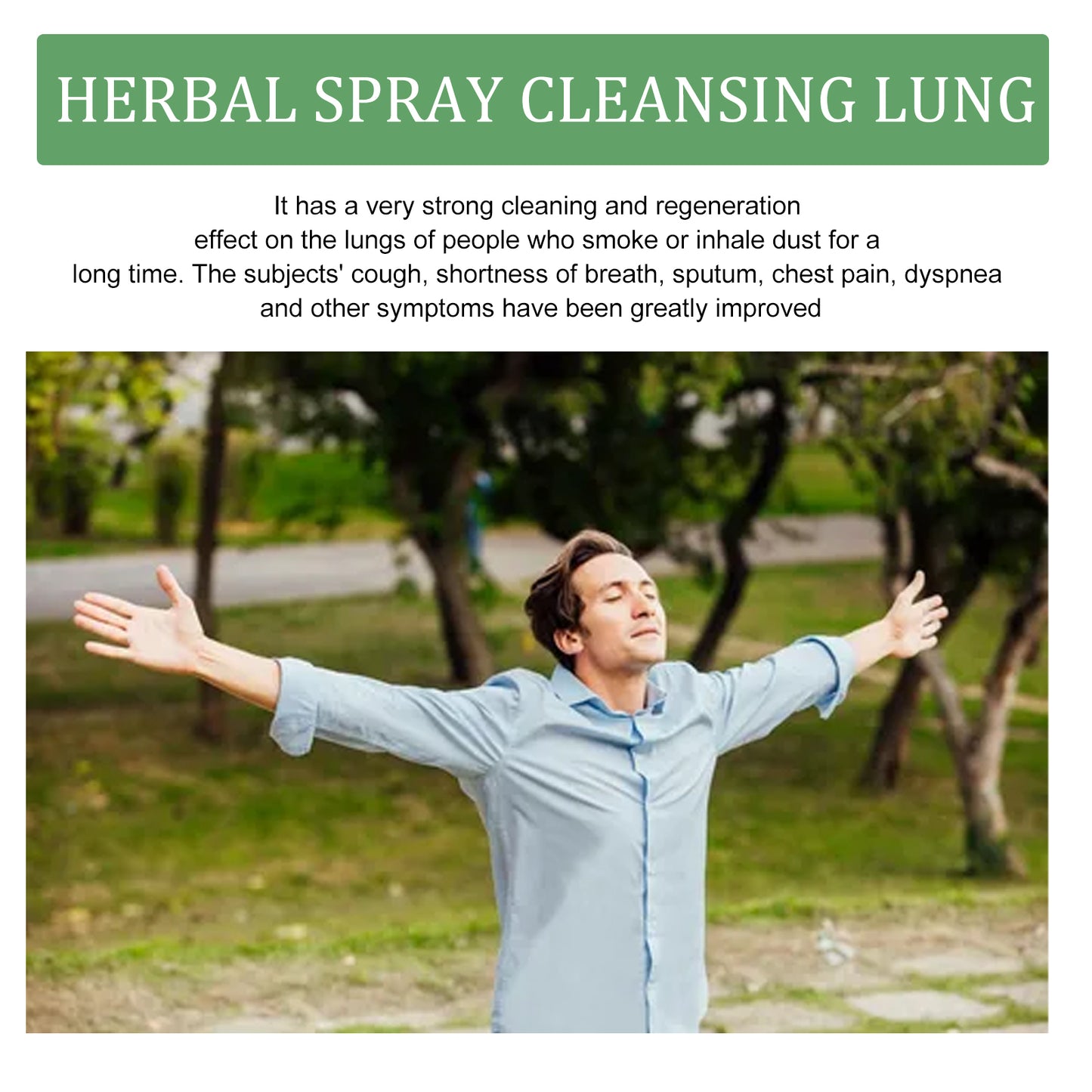Herbal Spray Cleansing Lung, Nasal Clean Relief And Repair Nasal Discomfort Nasal Cleaning Body Care Nose Ring