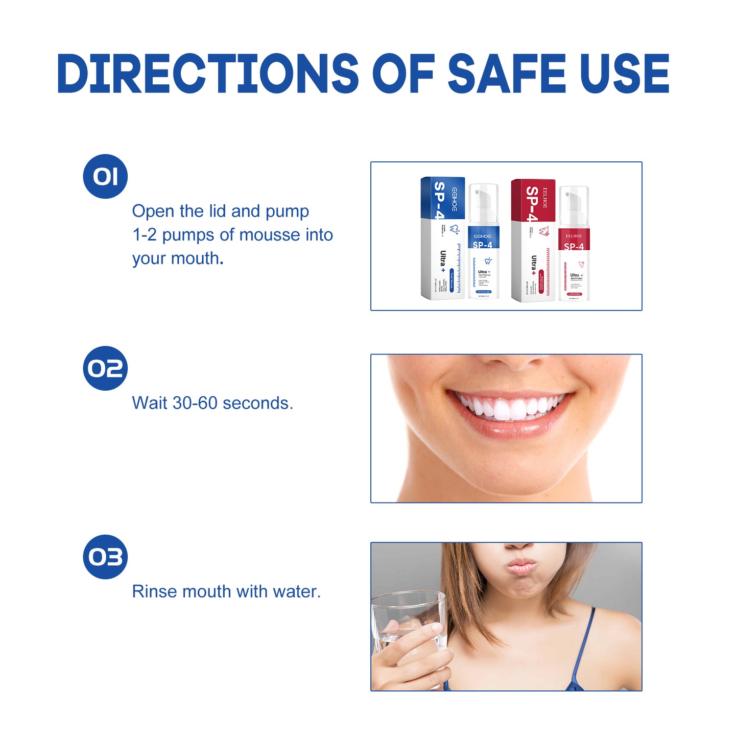 Fresh Breath Tooth Mousse, Teeth Cleaning Odors Teeth Yellow Stains Tartar Beauty Dental Care