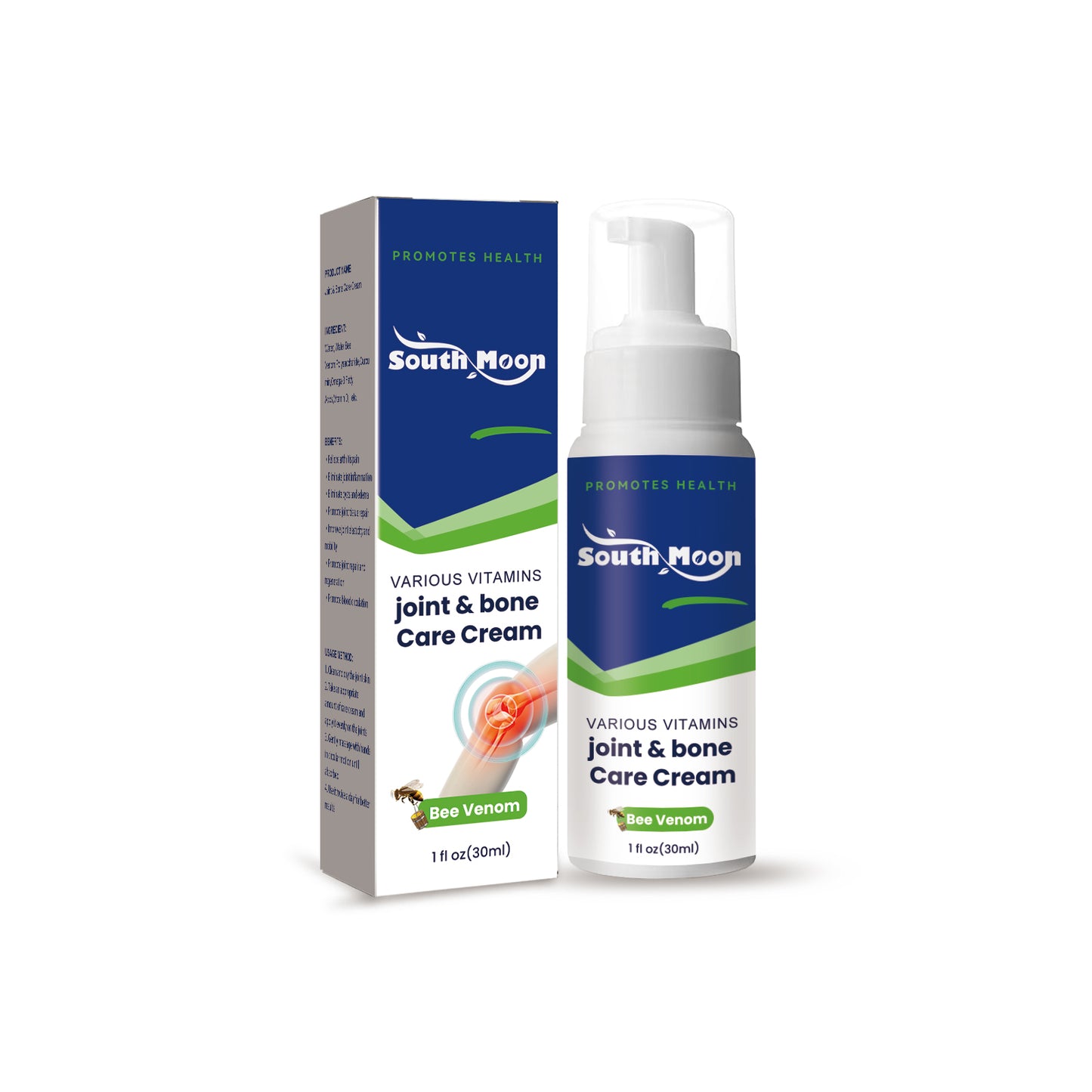 Various Vitamins Joint & Bone Care Cream, Wrist Leg Bend Joint Shoulder Neck Sinew Massage To Relieve Soreness Cream