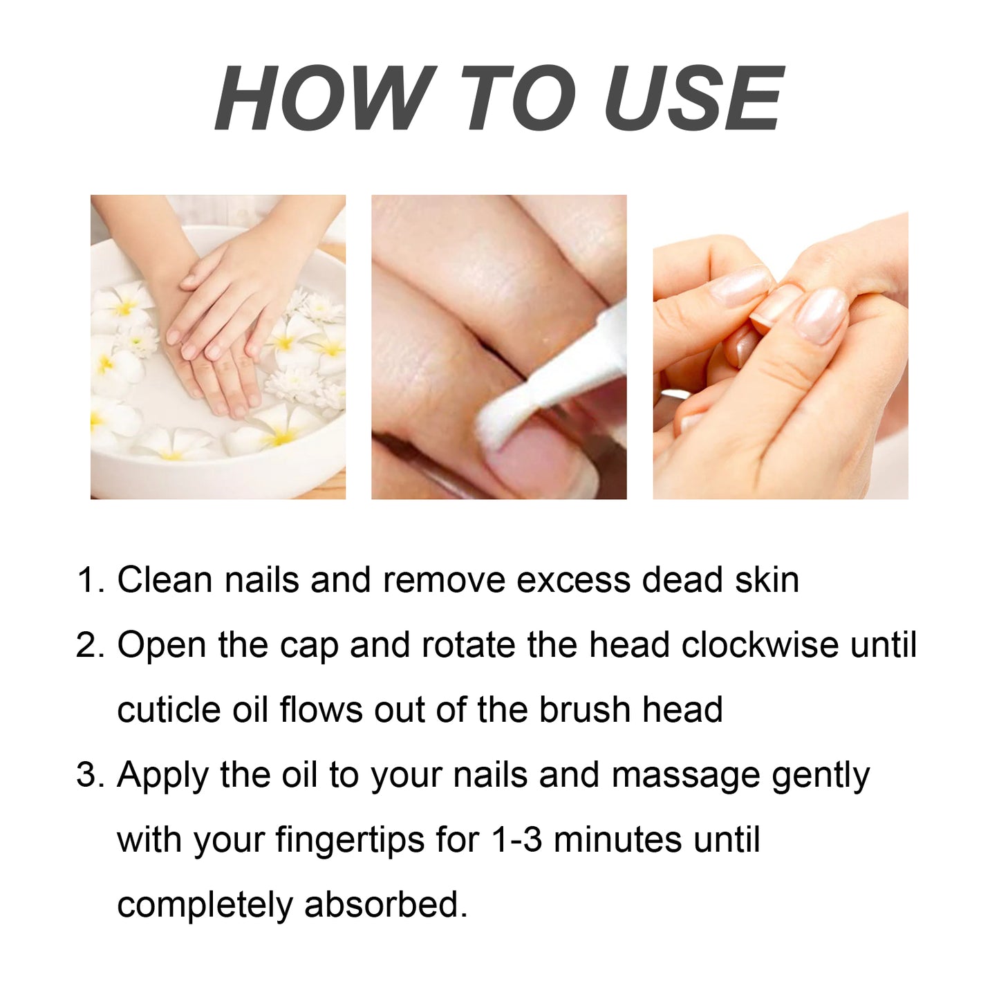 Cuticle Oil Pen, Manicure Moisturizes And Softens Cuticles To Reduce Breakage Thickening Brightening Nails