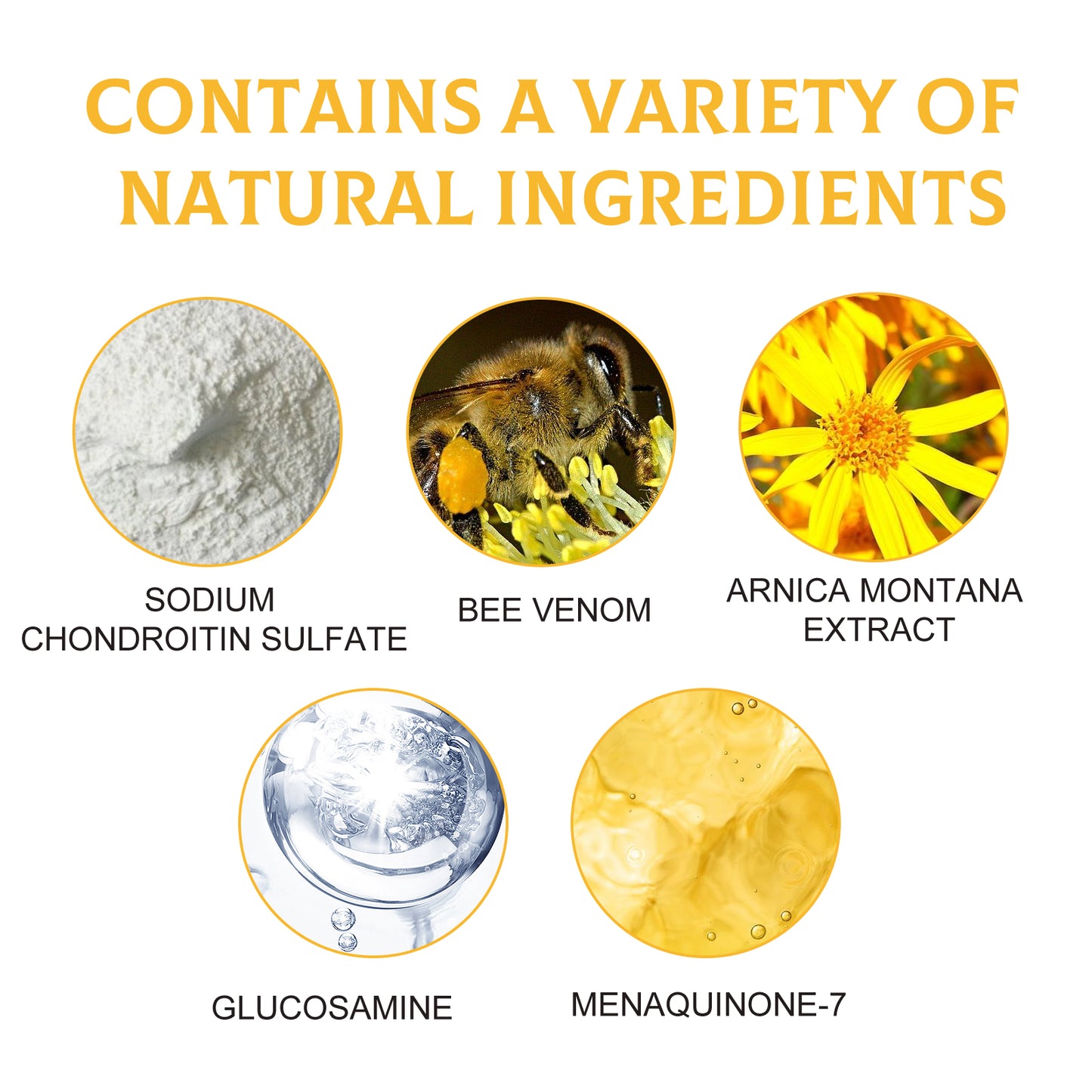 Bee Venom Joint Care Cream, Relieving Joint Muscle Soreness And Body Discomfort Care Massage Cream