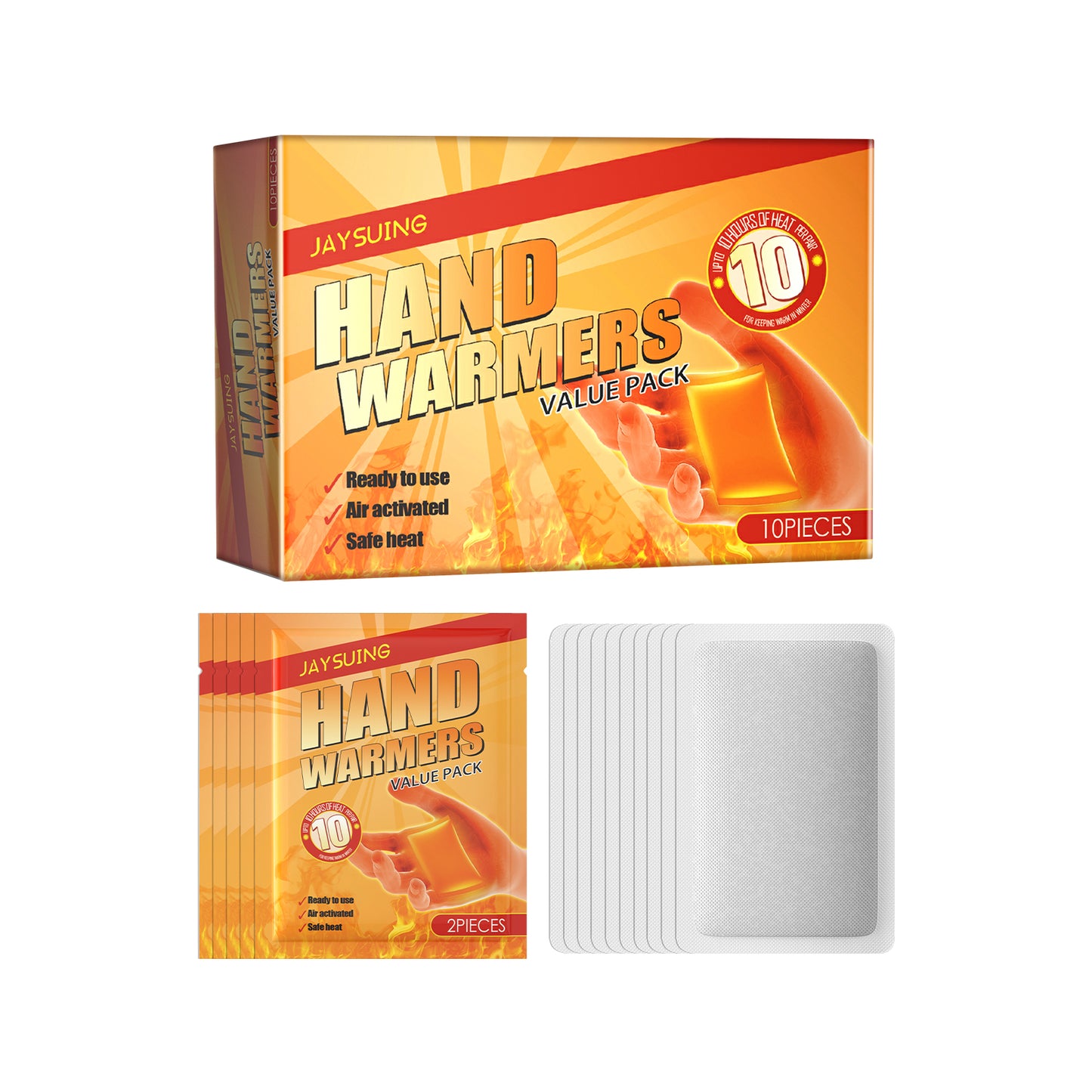 Hand Warmers, Hand Warmer Portable Comfortable Self-Heating Warm Patch Belly Warm Patch Belly Warm Patch