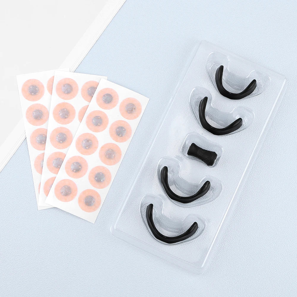 15Pairs Magnetic Nasal Strips Anti-snoring Nose Strips Nasal Breathing Dilators Starter Kit Increase Air Intake Improve Sleeping