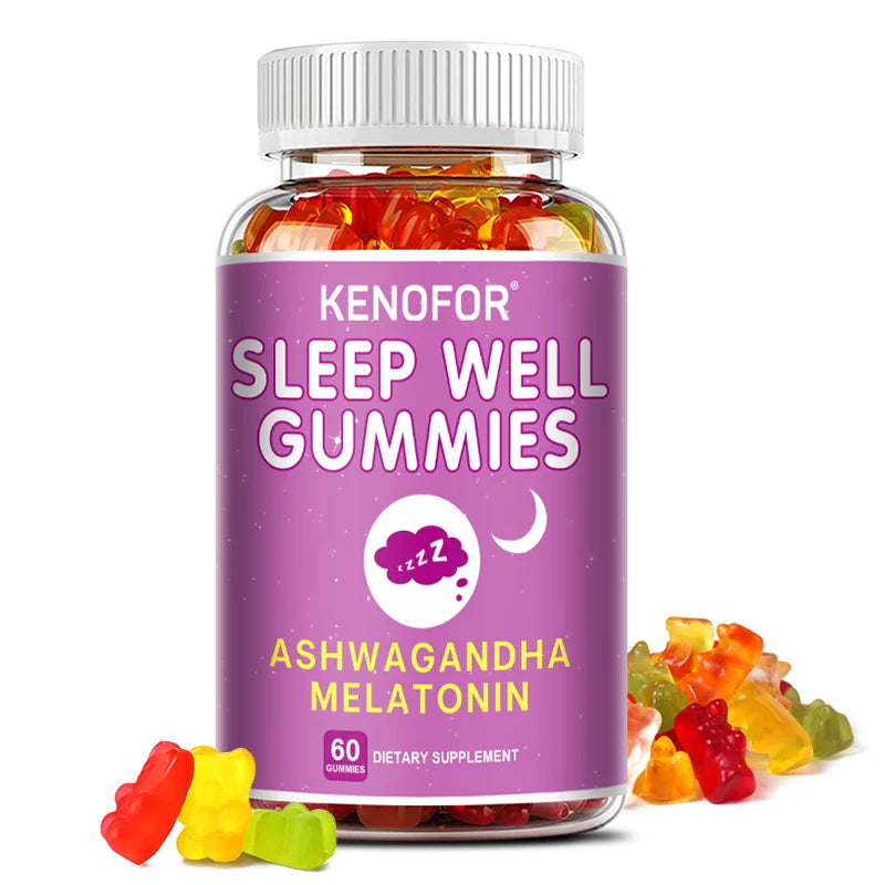 Kenofor Melatonin Supplement - Support Healthy Sleep, Help Sleep, Fall Asleep Quickly, Relax The Mood