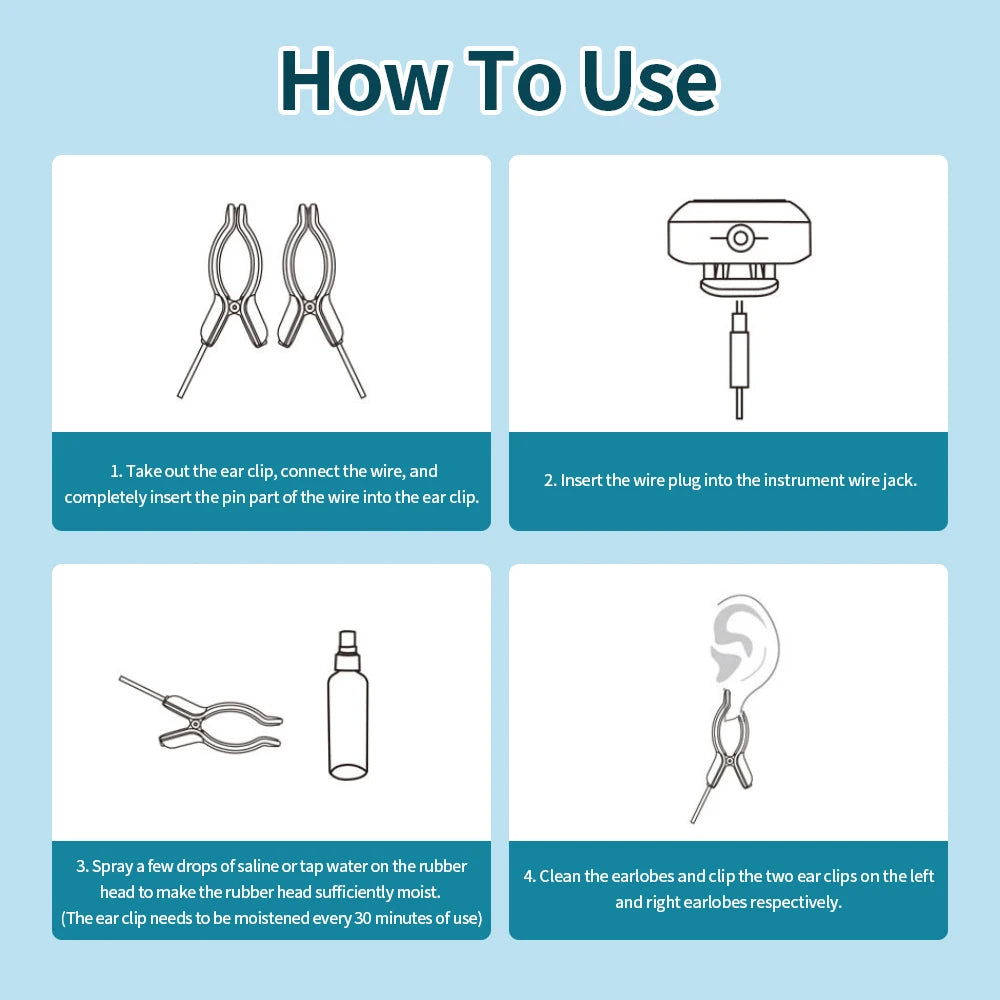 CES Sleeping Aid 10 Modes Microcurrent Stimulation Insomnia Electrotherapy Device Anxiety Migraine Relieve Head Pain Relax