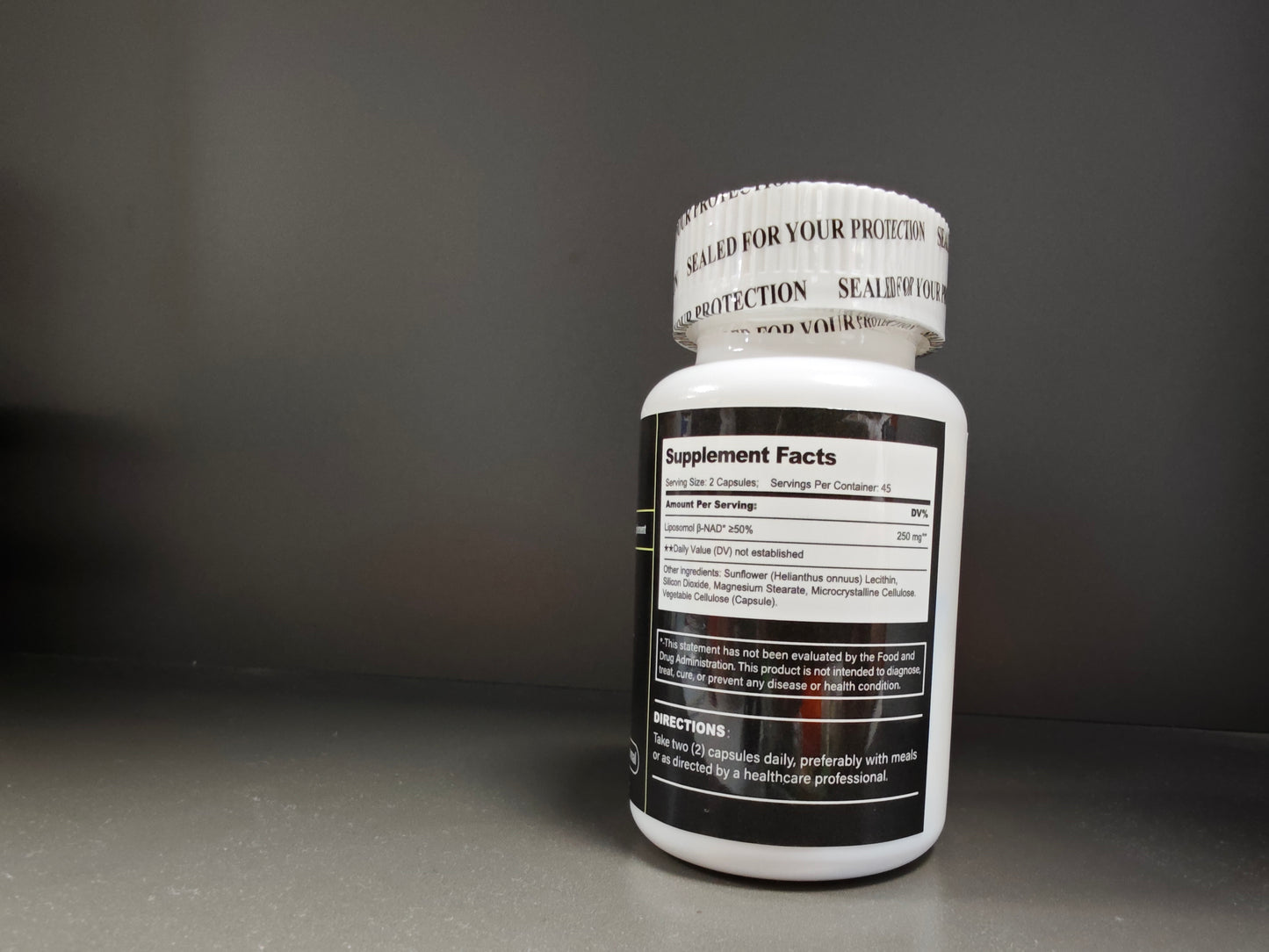 BSYS NAD Supplements Anti-Aging Vitality Support Metabolic & Cognitive Health Boost Mitochondrial Energy Enhancement Healthy Weight Management & Insulin Balance Aid Active Aging Formul