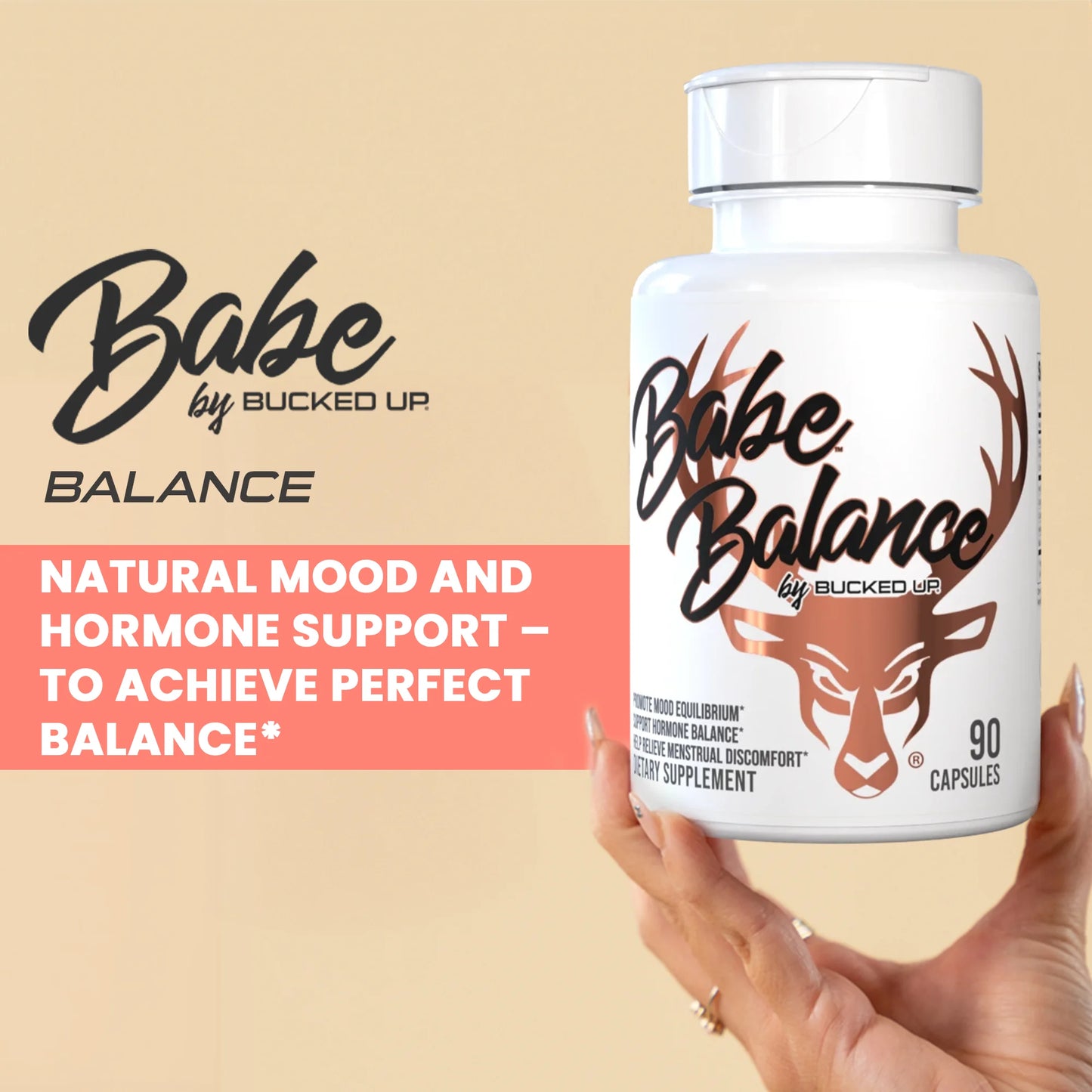 Babe Balance Hormone Supplement, 90 Capsules