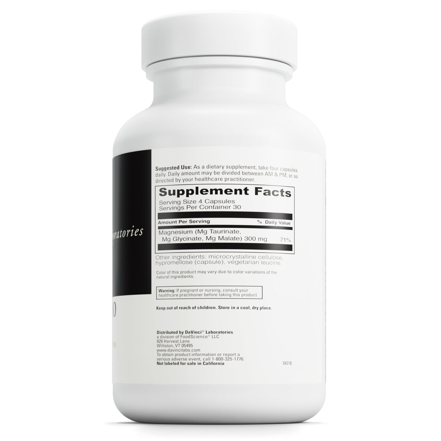 Laboratories Tri-Mag 300 - Support Bone Health & Hormone Balance* - 120 Capsules