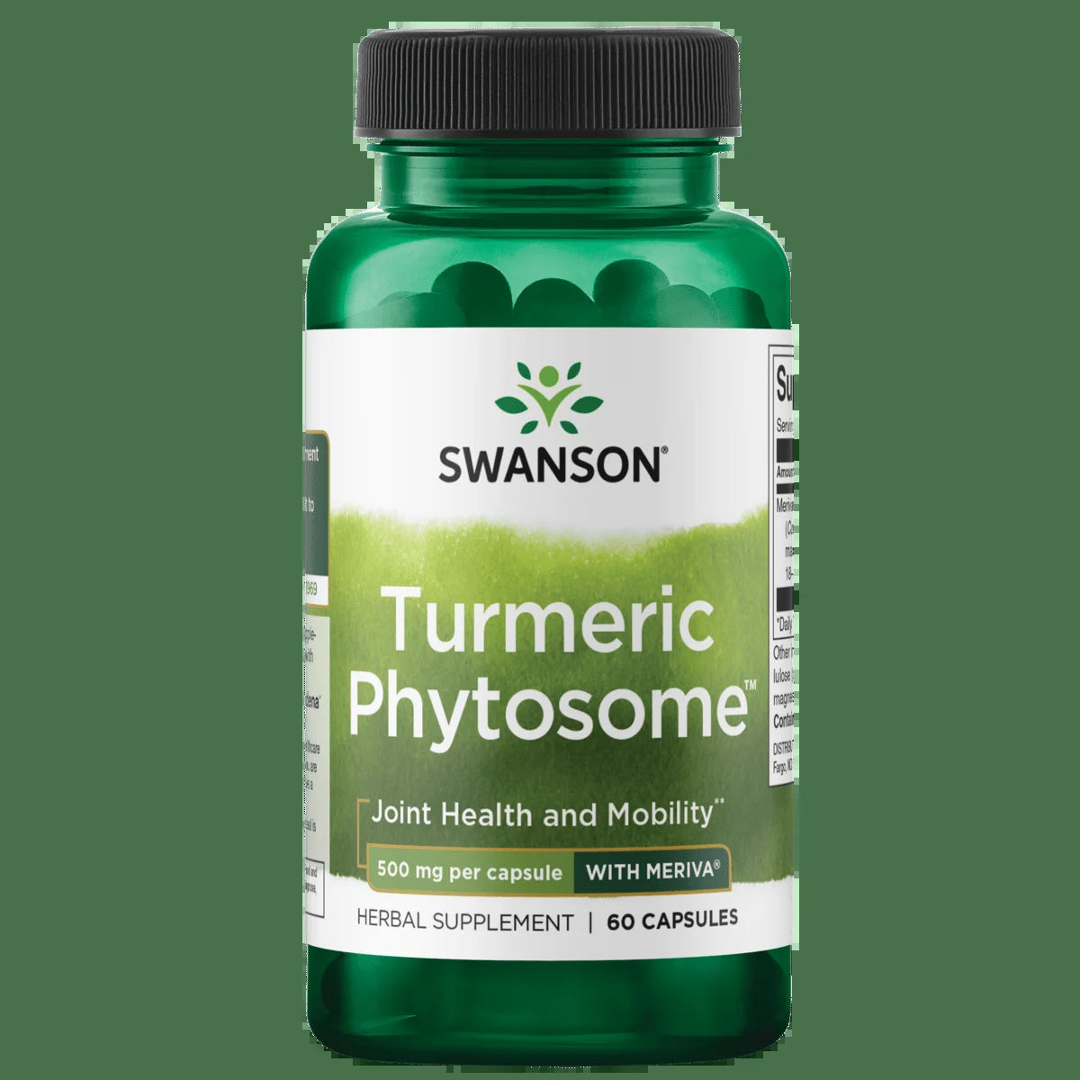 Turmeric Phytosome with Meriva 500 Milligrams 60 Capsules