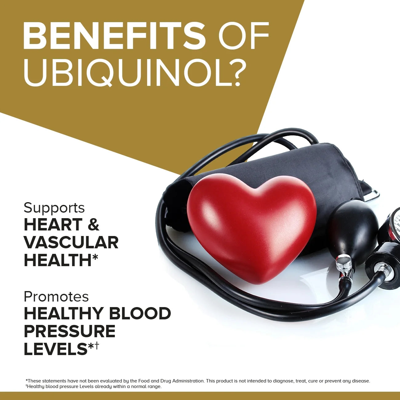 Ubiquinol Coq10 Softgels, 100Mg, Heart Health Supplement, 120Ct