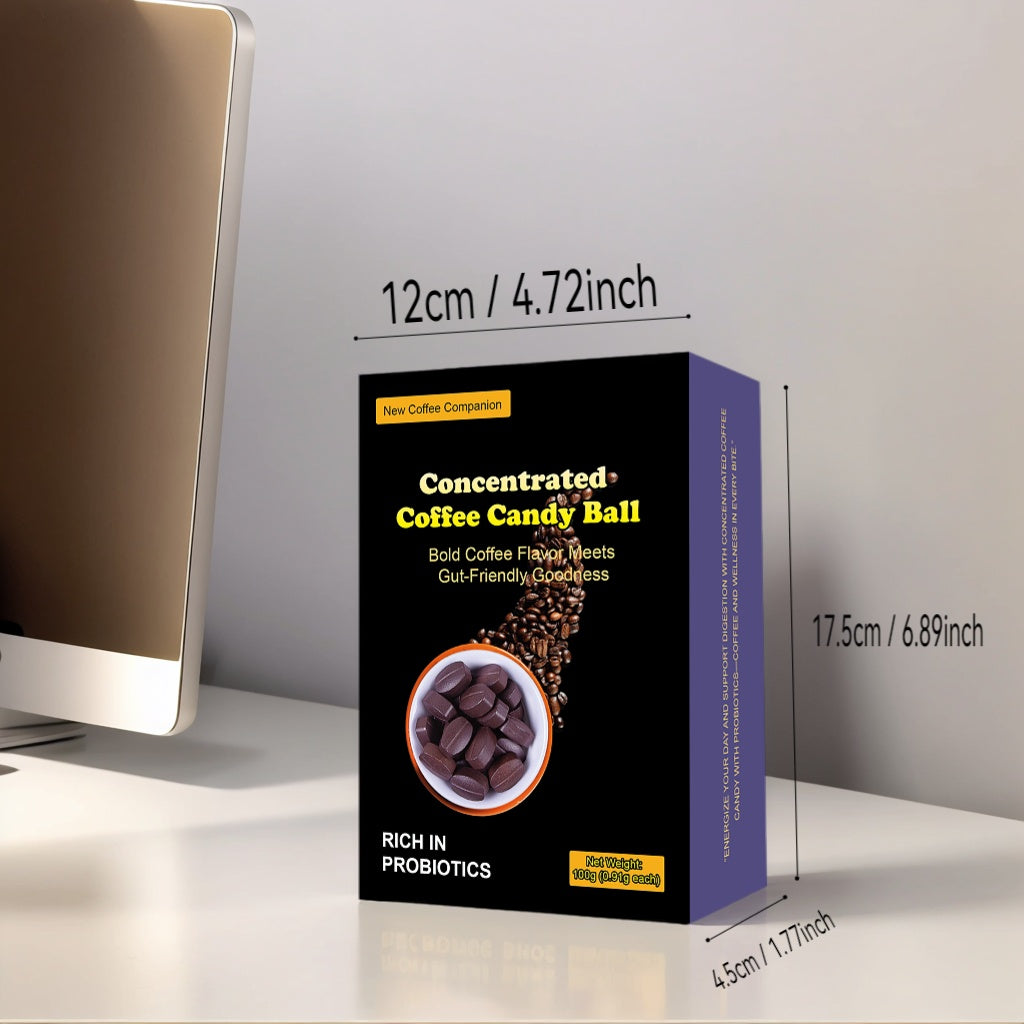 Concentrated Coffee Candies, Individually Packaged, No Need For Brewing, With A Rich And Mellow Flavor. They Are Suitable For People Engaged In Outdoor Sports, Those At Parties, And Drivers.