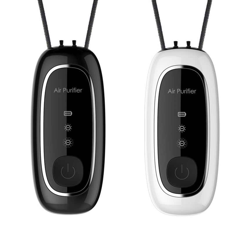 Negative ion air purifier neck hanging portable small fresh machine portable air purifier smoking