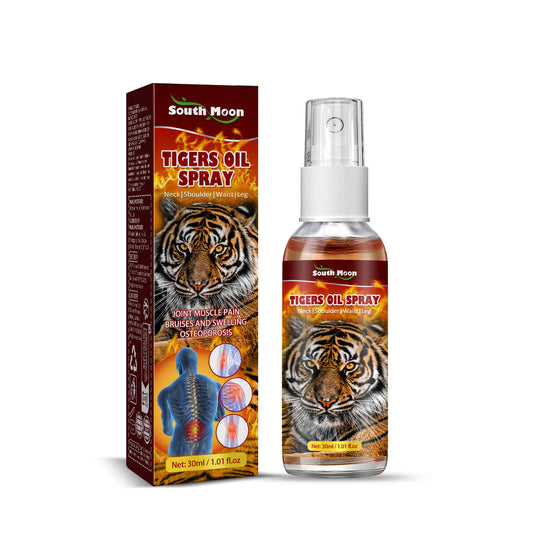 Tiger Oil Spray, Relieve Body Joint Knee Discomfort With External Massage Treatment Spray