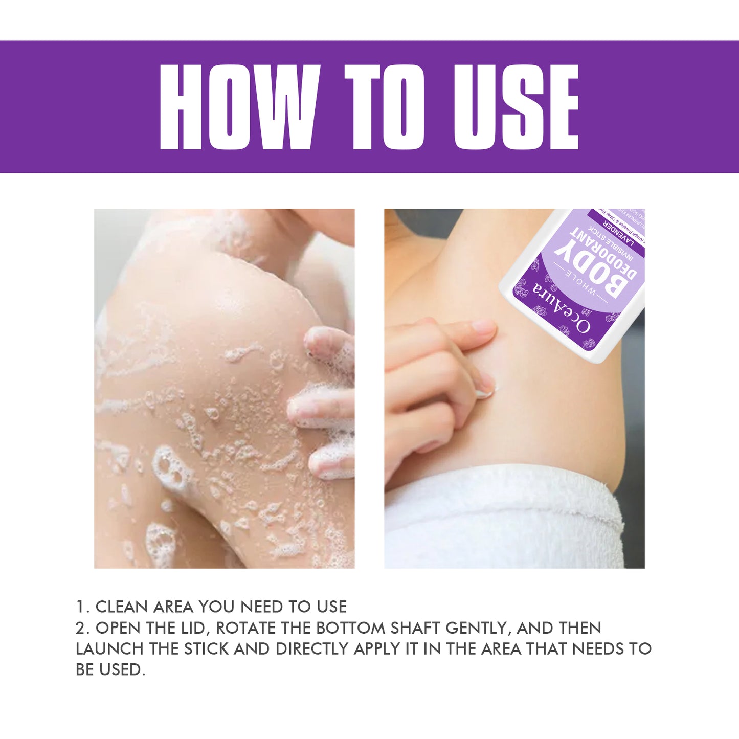 Whole Body Deodorant, Fresh Body Fragrance Antiperspirant Deodorant To Armpit Odor Fragrance Deodorant Bar