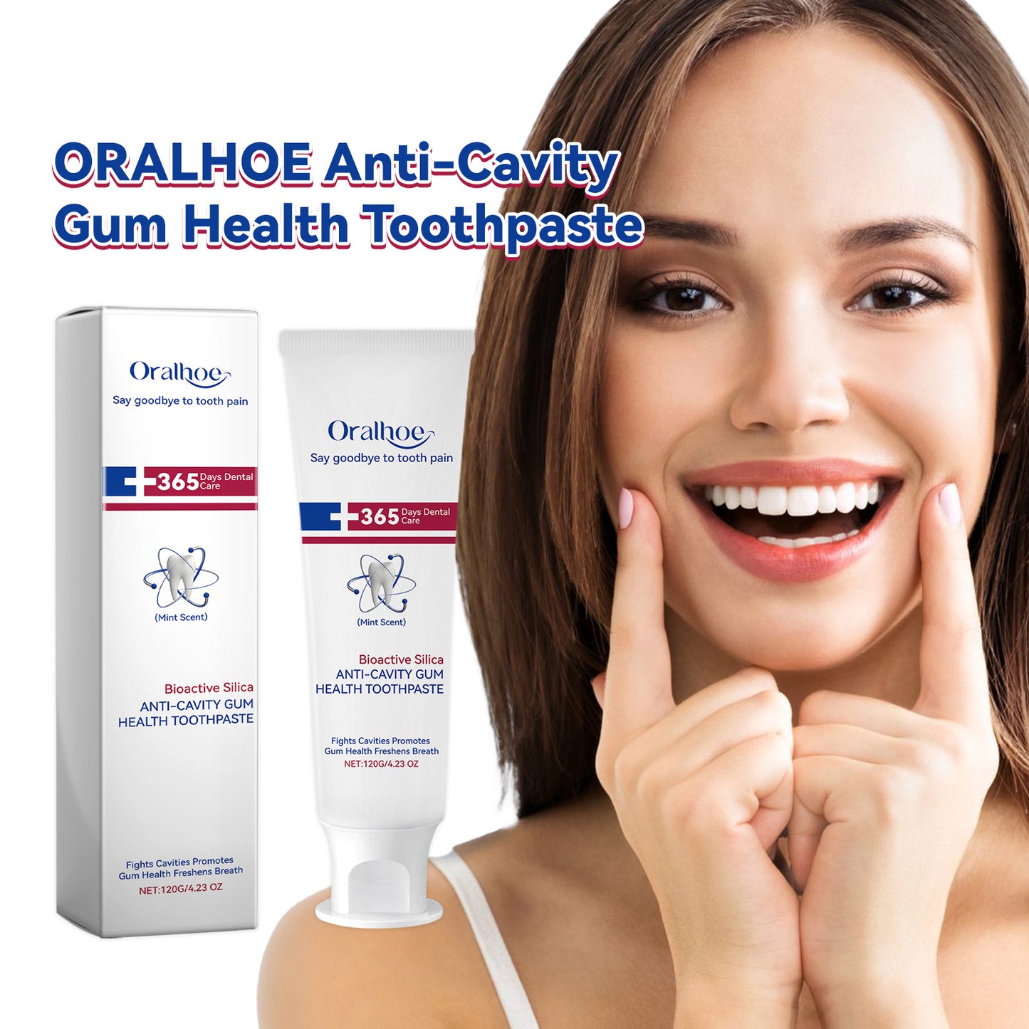Anti-Cavity Gum Health Toothpaste, Clean Teeth Yellow Stains And Tartar Breath Fresh Clean Tooth Care Toothpaste
